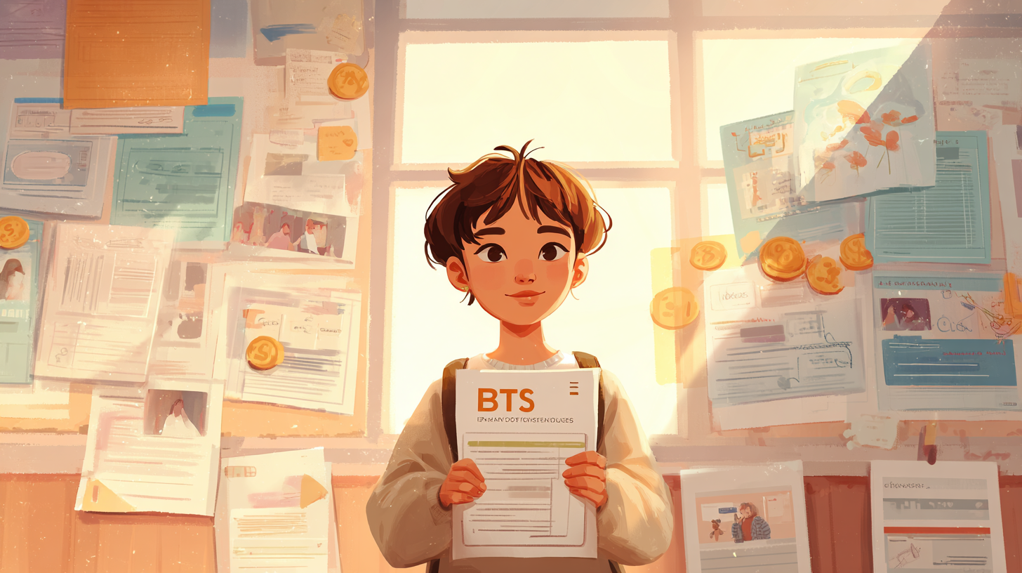 BTS: quelles aides financières (bourses, logement, transport) selon ta situation